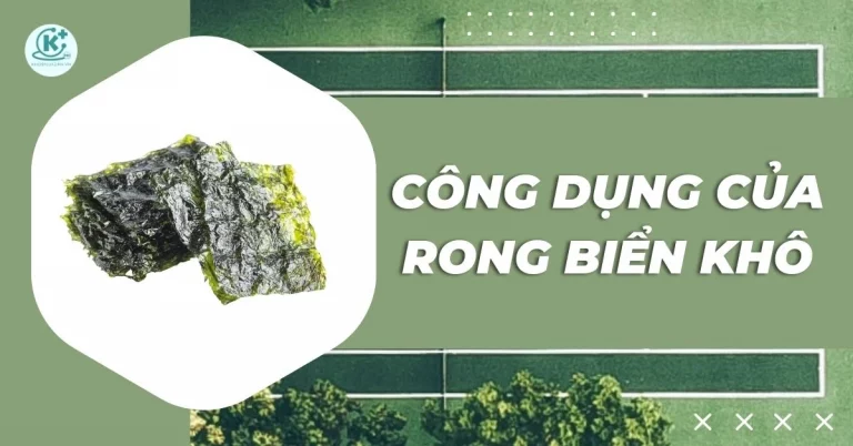 công dụng của rong biển khô
