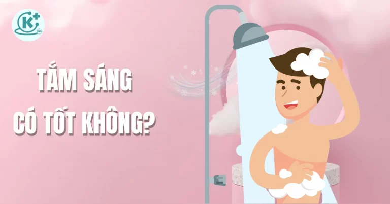 tắm sáng có tốt không