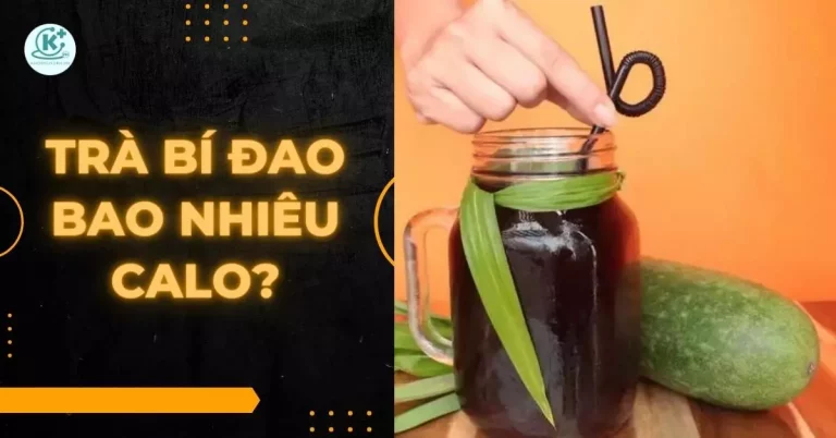 trà bí đao bao nhiêu calo