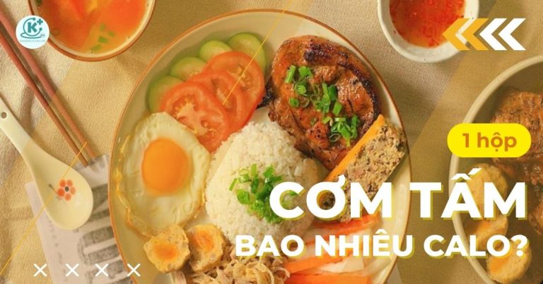 1 hộp cơm tấm bao nhiêu calo