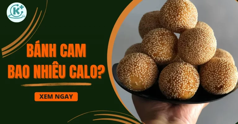 bánh cam bao nhiêu calo