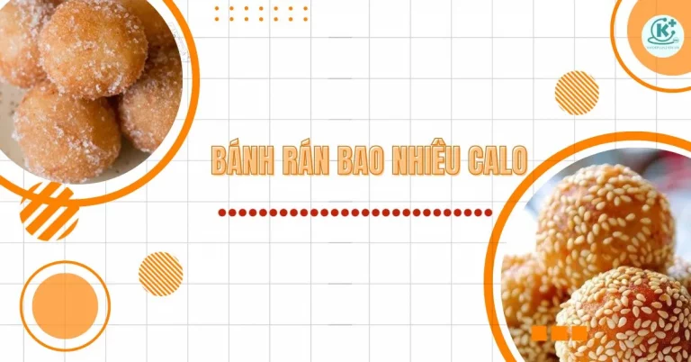 bánh rán bao nhiêu calo