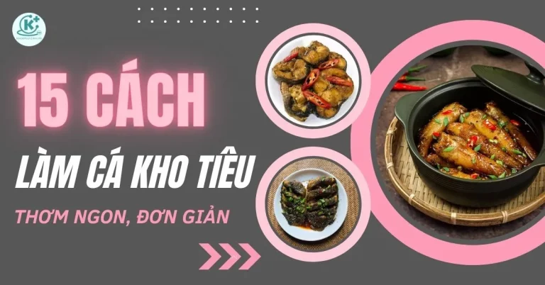 cách làm cá kho tiêu