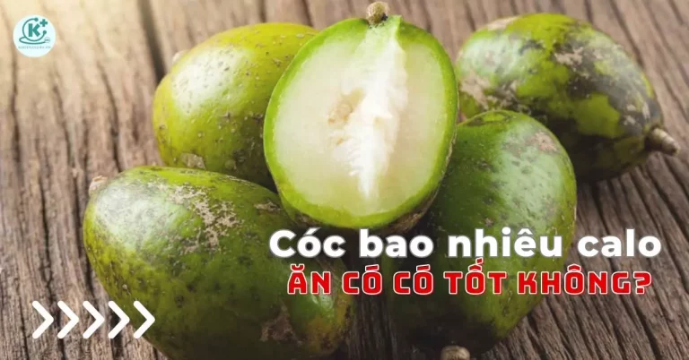 cóc bao nhiêu calo