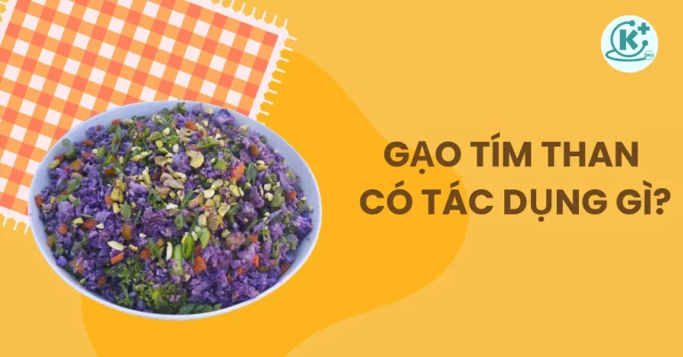 gạo tím than có tác dụng gì