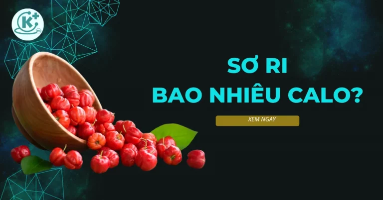 sơ ri bao nhiêu calo