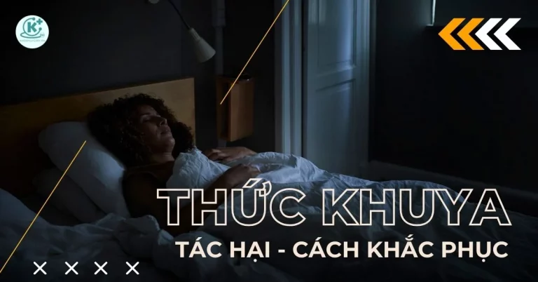 tác hại của thức khuya
