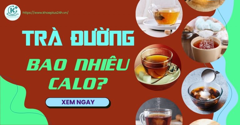 Trà đường bao nhiêu calo? Uống có mập không? Uống mỗi ngày có tốt không?