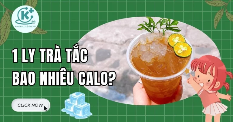 trà tắc bao nhiêu calo