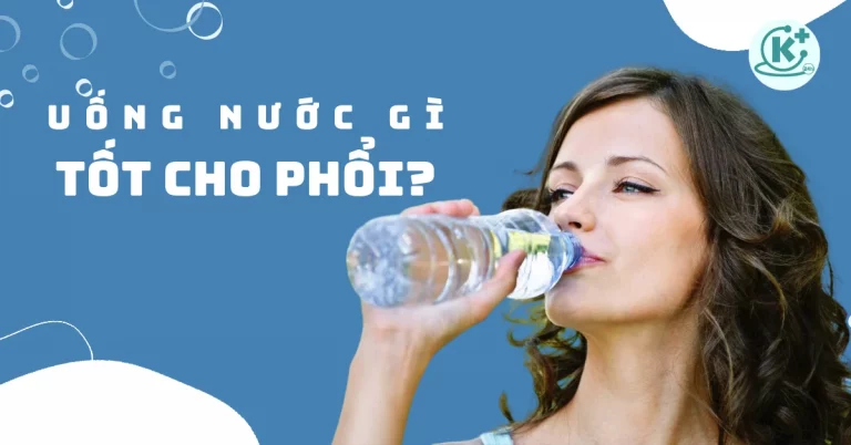 uống nước gì tốt cho phổi
