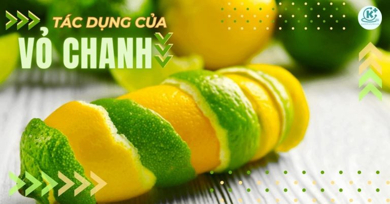 tác dụng của vỏ chanh