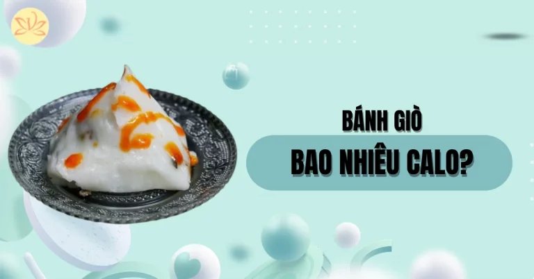 bánh giò bao nhiêu calo