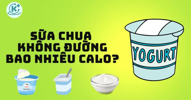 sữa chua không đường bao nhiêu calo