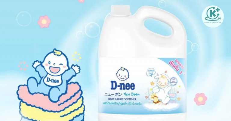 Cách dùng nước giặt xả Dnee đúng cách và sạch nhất