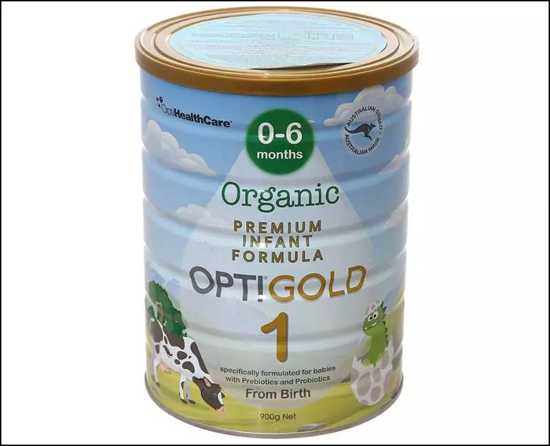 Optigold Organic Infant Formula giúp các bé khỏe mạnh hơn